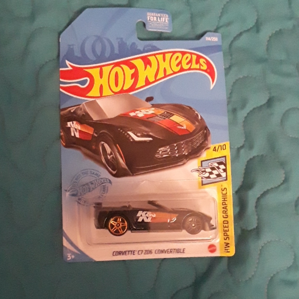Hot Wheel Corvette c7 z06 Convertible